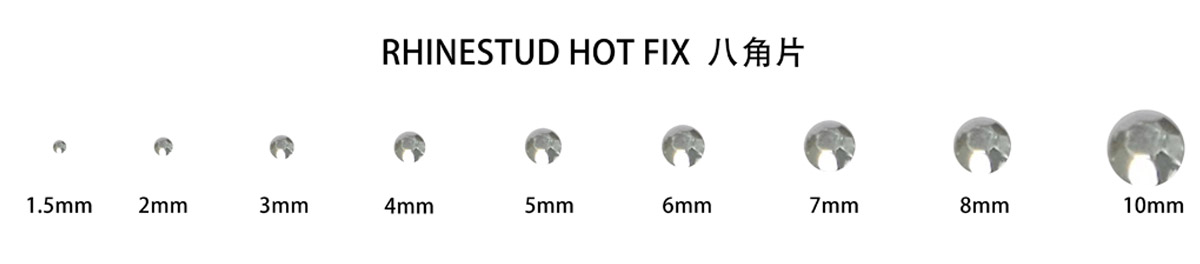 Low moq cheap price high quality hot fix bulk gray brown rhinestuds 12 0 3