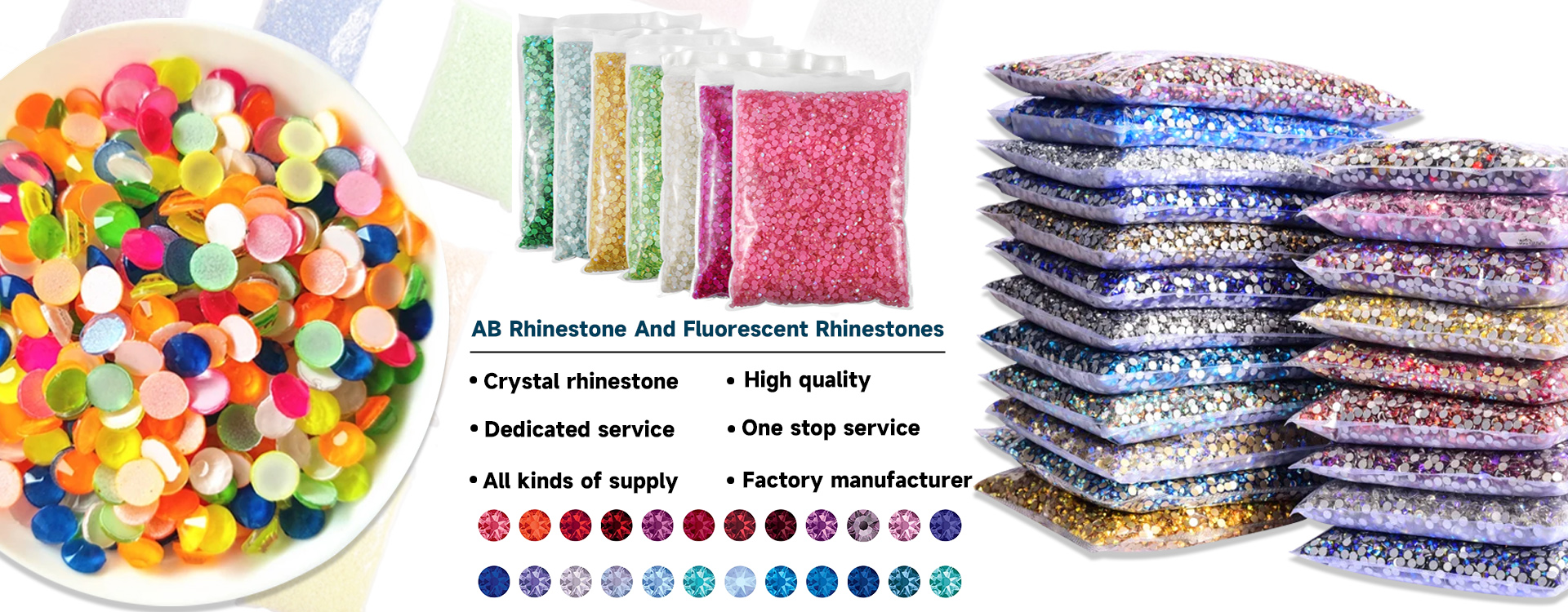 DIY Bling decoration crystal ab bulk hot fix iron on rhinestones wholesale 6 ab荧光banner