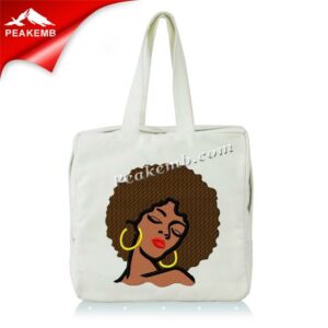 wholesale Fashion Afro Girl Embroid …