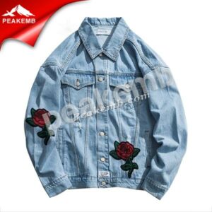 wholesale Iron On Large Red Rose pa …