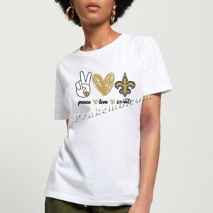 wholesale peace love w/ saints logo …