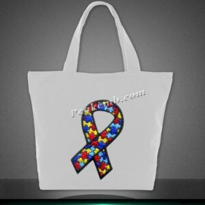 wholesale Custom Autism Ribbon Embr …