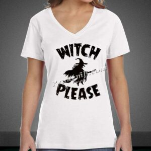 WITCH PLEASE halloween heat iron on …