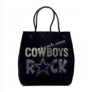 cowboys R?CK design iron on rhinest …