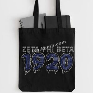 1920 Zeta Phi Beta letters design r …