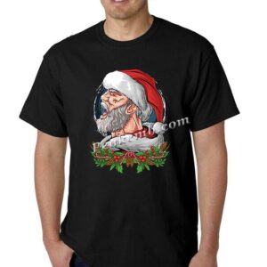 vinyl roaring santa iron on heat tr …