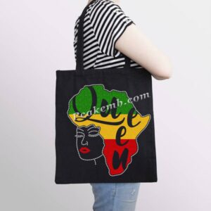 afro girl screen print heat transfe …