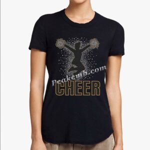 cheer custom screen print rhineston …