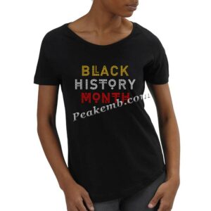 black history home tshirt printing