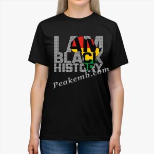 black history custom printed heat t …