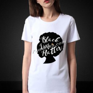 black girl t shirt printing with he …