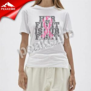 Her Fight is Our Fight Rhinestone T …