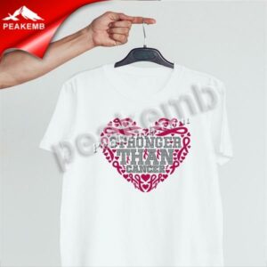 Strong Than Cancer Rhinestone Trans …