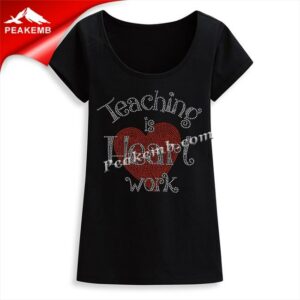 Teacher Teaching Thing Rhinestone H …