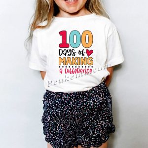 Hot sale dtf print 100 days of maki …