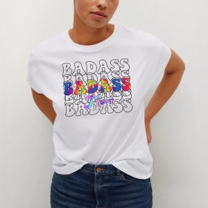 Cheap DTF Print Badass Mom Heat Pre …