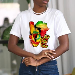 Colorful Juneteenth Love African Pl …