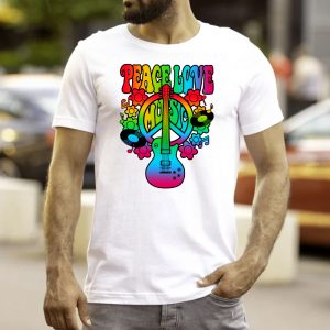 Peace love pride full color plastis …