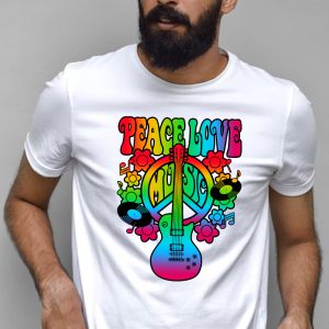 Peace love pride full color plastis …