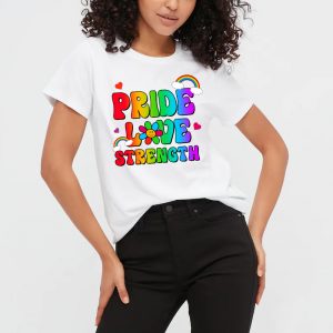 Pride love strength letter design i …