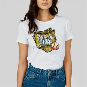 Softball Vibes Iron On Design DTF H …