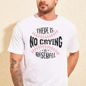 There is no crying in baseball glit …